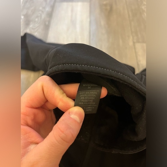 REI Shell Zip Up Jacket Size Medium Black - Picture 8 of 8